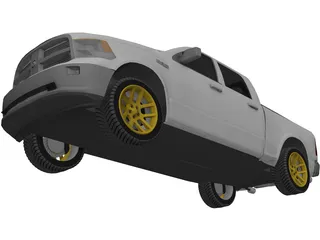 Dodge Ram 1500 (2013) 3D Model preview
