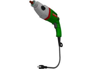 Power Drill Metabo SBE 1010 Plus 3D Model preview