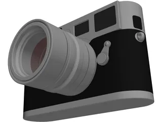 Leica M8 Digital Camera 3D Model preview