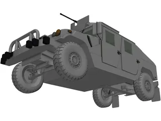 Humvee 3D Model preview