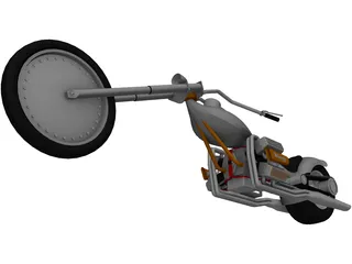 Chopper 3D Model preview