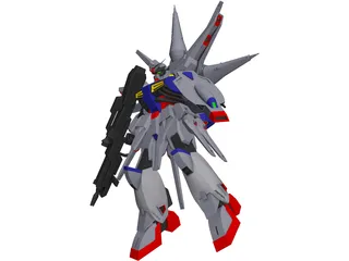 Gundam Providence ZGMF-X13A 3D Model preview