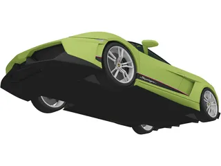 Lamborghini Gallardo LP570-4 Superleggera (2011) 3D Model preview