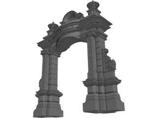 Arch 3D Model preview