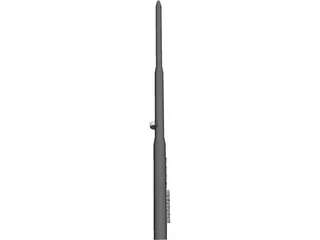 Gas Flare 3D Model preview