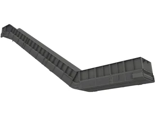 Chain Conveyor 3D Model preview