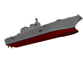 Hyuga-class Helicopter Destroyer 3D Model preview