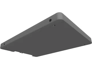 Slim SSD 3D Model preview