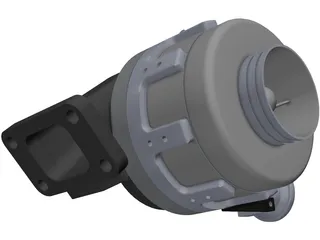 Aerocharger 3D Model preview