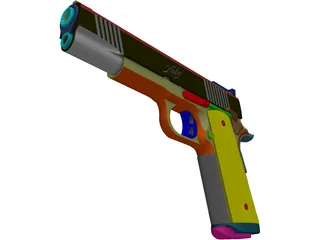 Kimber 1911 3D Model preview