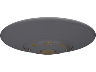 UFO 3D Model preview