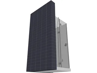 Shower Box 3D Model preview