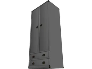 Dresser 3D Model preview
