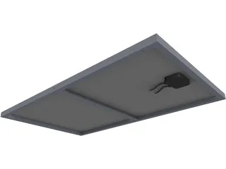 Sharp NU Solar Panel 3D Model preview