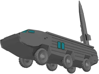 OTR-21 Tochka-U 3D Model preview