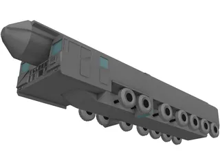 RT-2UTTKh Topol-M 3D Model preview