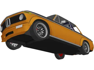 BMW 2002 Alpina 3D Model preview