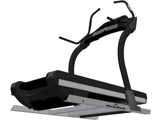 NordicTrack Treadmil 3D Model preview