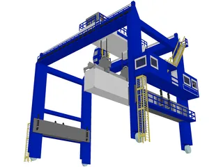 Crane 3D Model preview