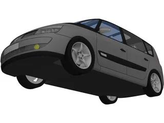 Renault Espace (2002) 3D Model preview
