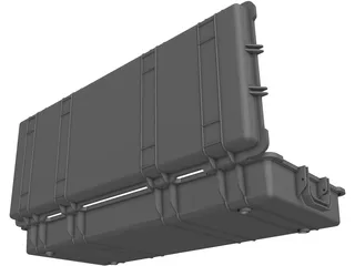 PE-1700 Weapon Pelican Case 3D Model preview