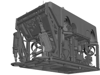 Triton XLS150 ROV 3D Model preview