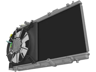 Radiator 3D Model preview