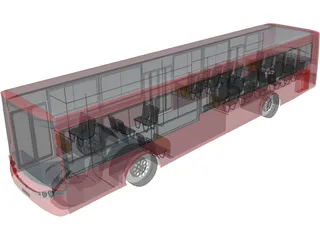 Bus 3D Model preview