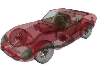 Ferrari 250 GTO (1962) 3D Model preview