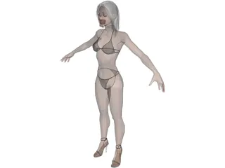 Woman 3D Model preview