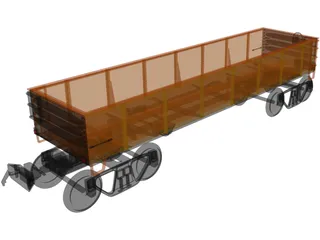 Steel Gondola (1942) 3D Model preview
