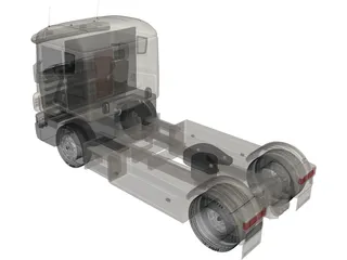 Scania CR-19 3D Model preview