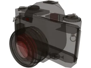 Camera Cosina 3D Model preview