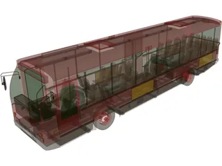 Bus EMT 3D Model preview