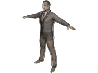 Man 3D Model preview