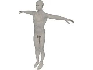 Man 3D Model preview