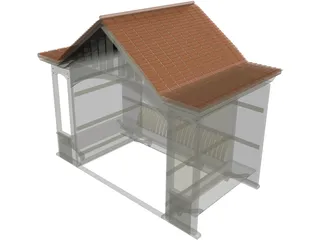 House Summer 3D Model preview