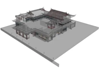 House 3D Model preview