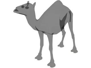 Dromedary 3D Model preview