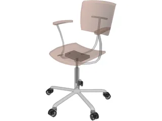 Chair Office 3D Model preview