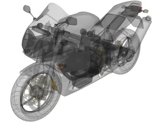 Honda RVT1000 3D Model preview