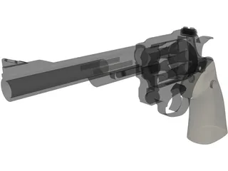 Smith&Wesson M29 3D Model preview