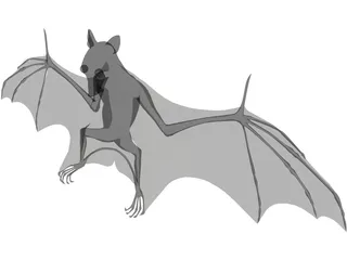 Bat 3D Model preview