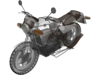BMW K100 3D Model preview
