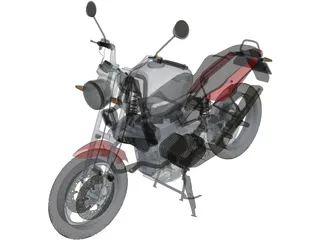 BMW R-1100-R 3D Model preview