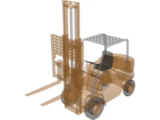 Caterpillar Elevator 3D Model preview