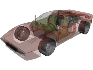 Ferrari 288 GTO (1984) 3D Model preview