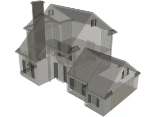 House Modern 3D Model preview