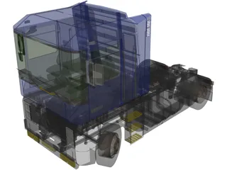 Renault Magnum 3D Model preview