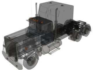 Mack Rainbow 3D Model preview